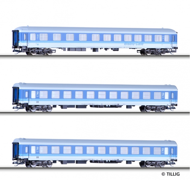 Set of 3 Passenger cars in InterRegio livery0<br /><a href='images/pictures/Tillig/501286a.jpg' target='_blank'>Full size image</a>